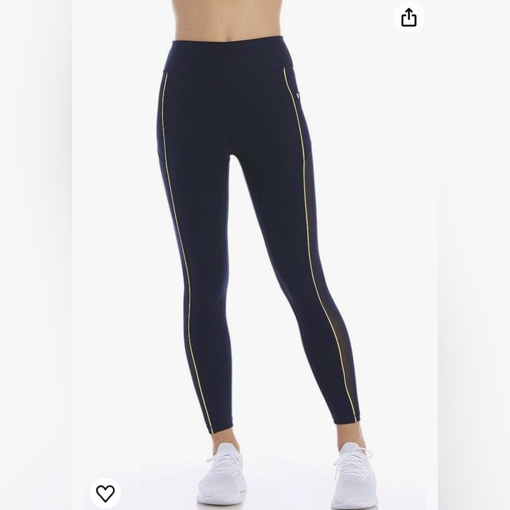 X by Gottex Womens Performance Winner 7/8 Legging (DEEP Navy, Small)